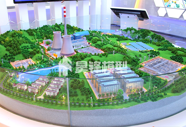 迪庆工业模型-云南能投火电项目