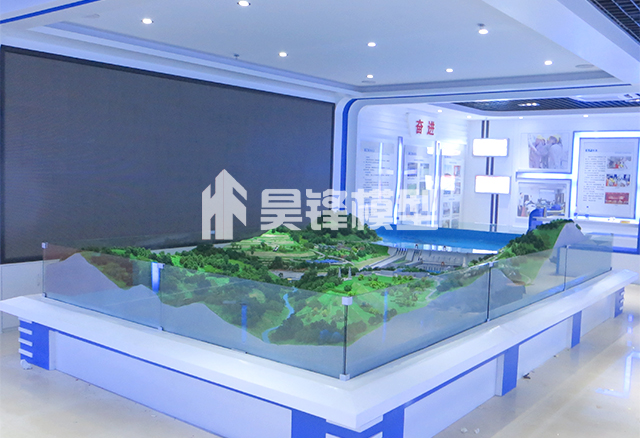 迪庆水电站模型-观音岩水电站
